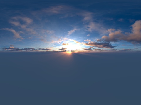  漂亮天空高清环境贴图 HDR 