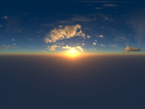  漂亮天空高清环境贴图 HDR 