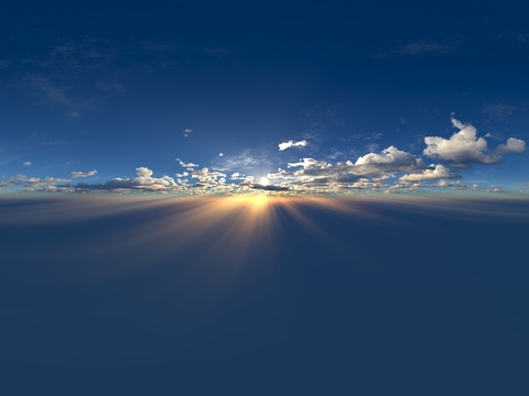  漂亮天空高清环境贴图 HDR 