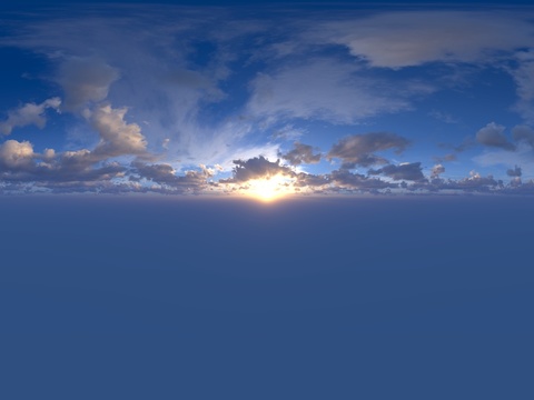  漂亮天空高清环境贴图 HDR 