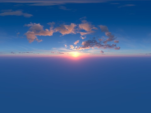  漂亮天空高清环境贴图 HDR 