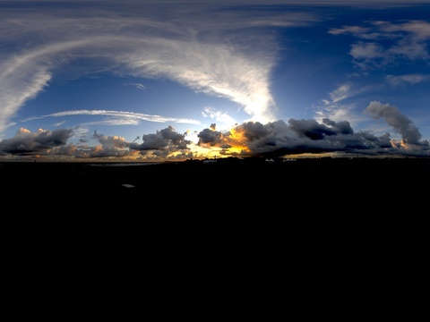  HDR 天空 黄昏 天空外景 