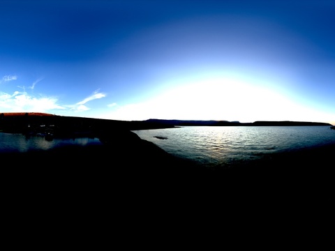  风景 水边湖景 HDR 