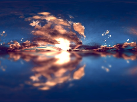  HDR漂亮高清 日出日落 天空贴图 