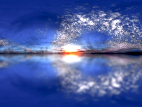  天空HDR 高清 日出 日落 多云 景观 风景贴图 