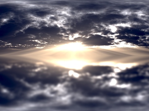  天空HDR 高清 日出 日落 多云 景观 风景贴图 