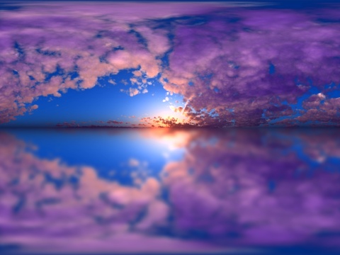  天空HDR 高清 日出 日落 多云 景观 风景贴图 