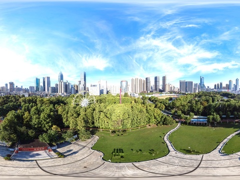  HDR城市外景全景贴图 