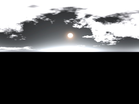  黄昏 昏暗天空 HDR 