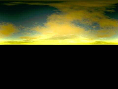  黄昏 昏暗天空 HDR 