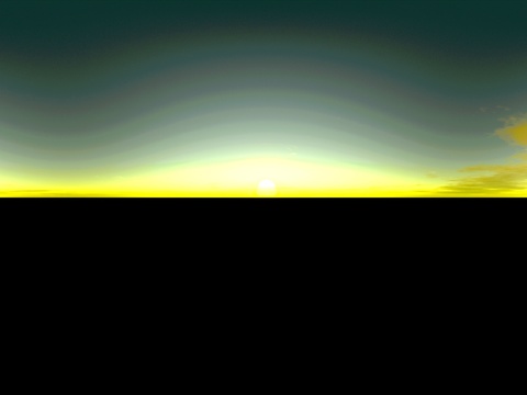  黄昏 昏暗天空 HDR 