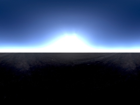  黄昏 昏暗天空 HDR 