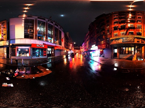  漂亮城市夜景 HDR 