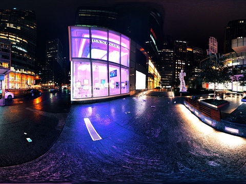  漂亮城市夜景 HDR 