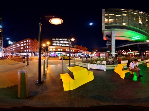  漂亮城市夜景 HDR 