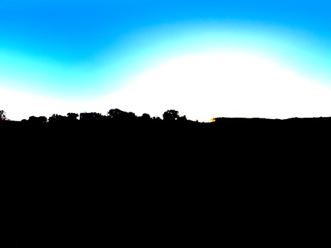  白天窗外风景户外hdr 