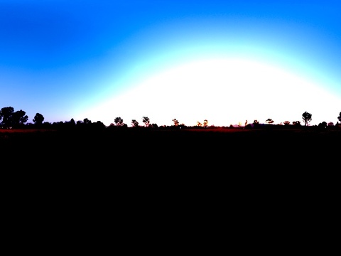  乡村风景白天hdr 