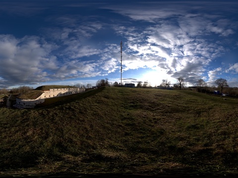 户外乡村田园草地天空