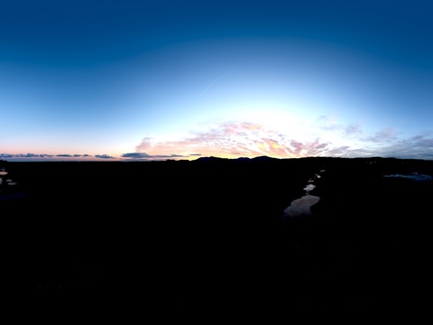 户外天空绿地HDR