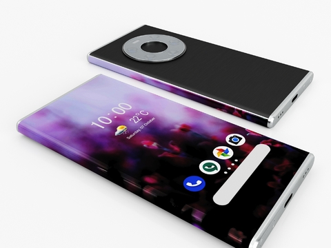  智能手机3d模型 