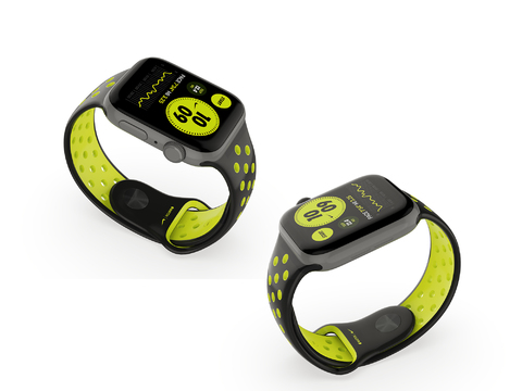  苹果手表 智能手环3d模型 