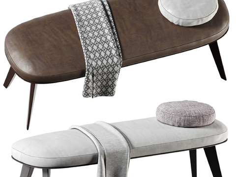  Poliform 凳子 长凳 脚踏3d模型 