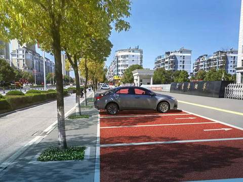  人行道 停车位psd 