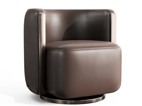  FENDI 单人沙发3d模型 