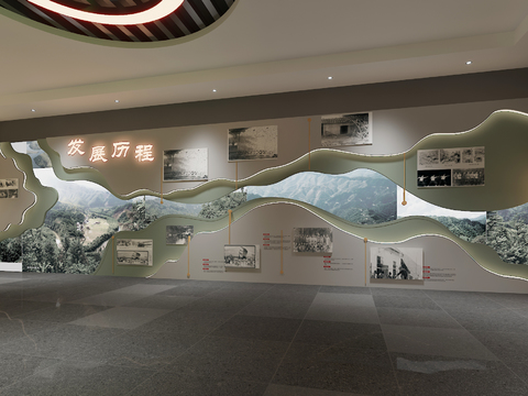  历史展馆 博物馆3d模型 