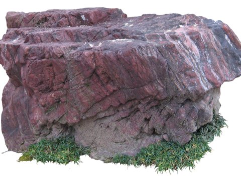  庭石 景观石 岩石psd 