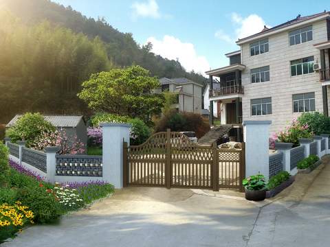  农民房 自建房psd 