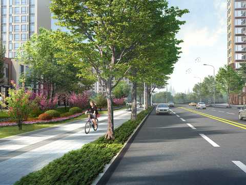  城市道路 公路psd 