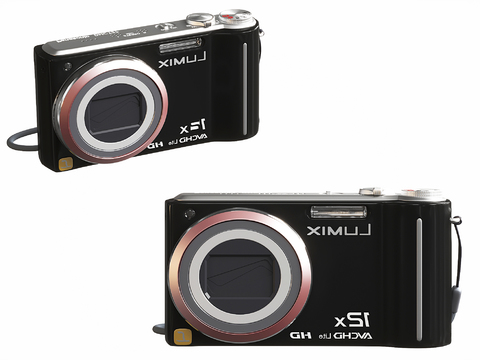  单反相机 摄影机3d模型 