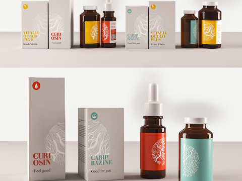  医疗药品 进口药品 药罐包装3d模型 