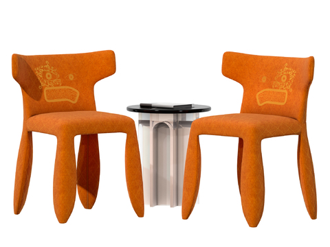  Moooi 椅子 休闲椅3d模型 