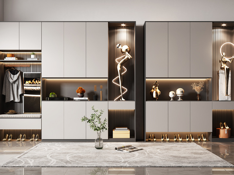 鞋柜精选3d模型合辑