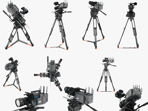  ARRI 摄像机 录像机3d模型 