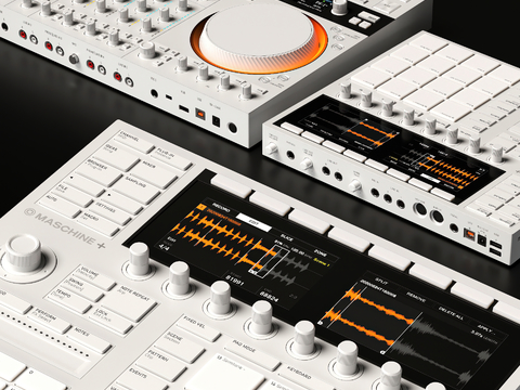  录音设备 音控台3d模型 