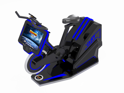  现代VR游戏单车3d模型 