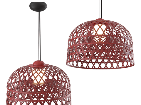  Moooi 编织吊灯3d模型 