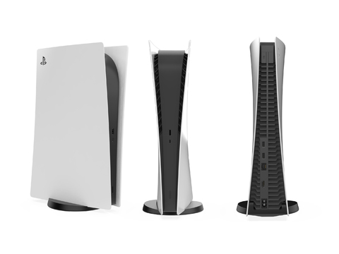  PS5主机 游戏机3d模型 