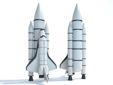  航天设施 火箭 宇宙飞船3d模型 