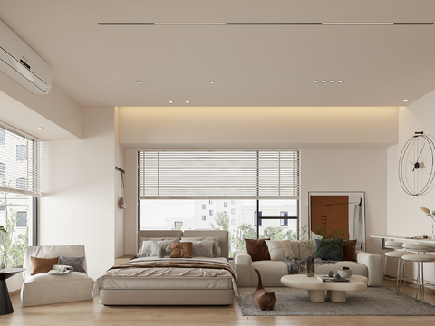  单身公寓3d模型 