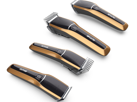  理发电推剪3d模型 