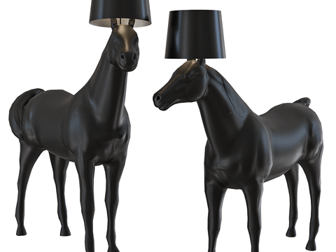  Moooi 落地灯3d模型 