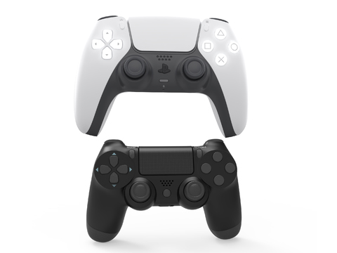  游戏机手柄3d模型 