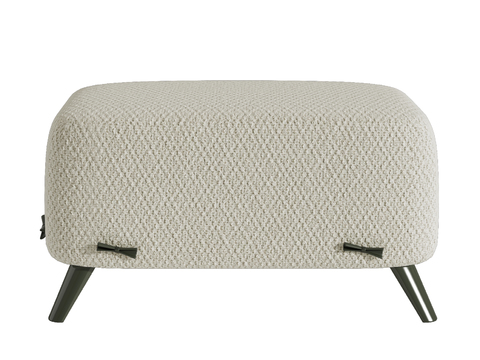  Bonaldo 现代绒布脚凳3d模型 