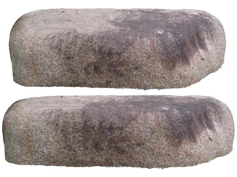  庭石 景观石 岩石psd 