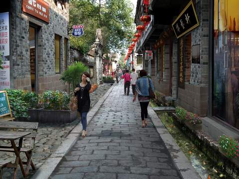  现代商业街中庭景观psd 