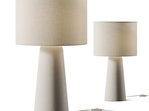  FLOS 现代麻布台灯3d模型 